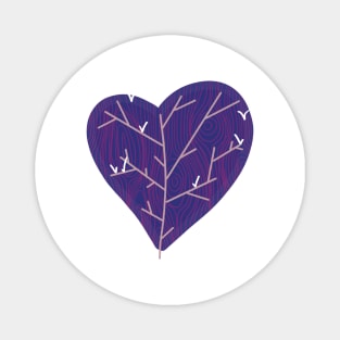 Dove Heart Tree Magnet